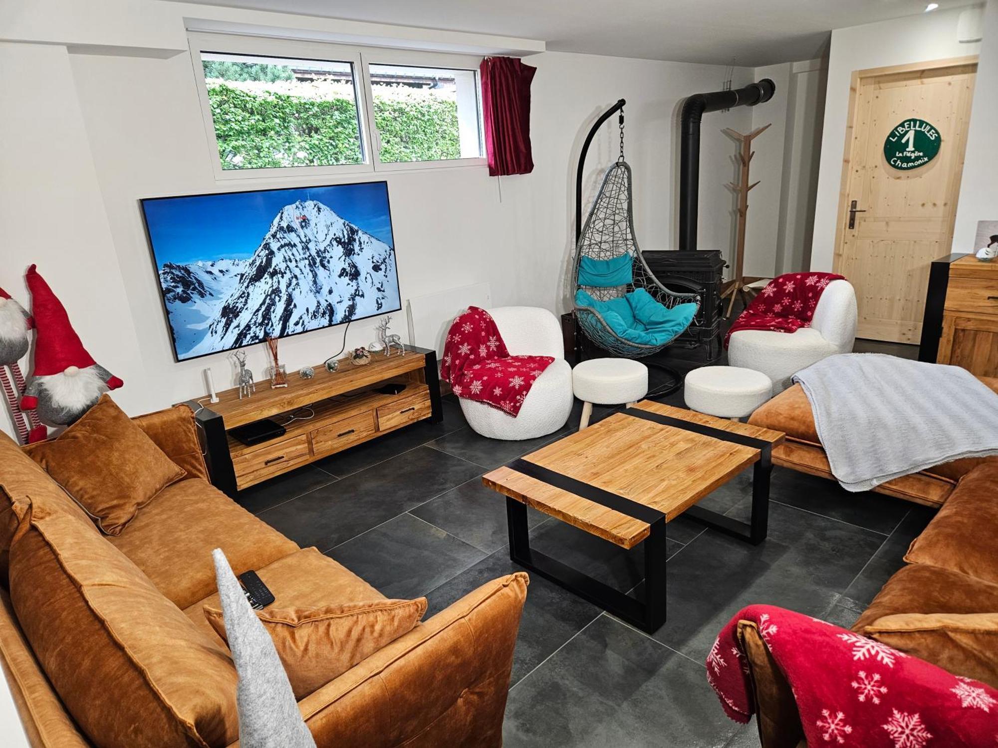 Les Fees Mer : Appart 150 M² Hypercentre Calme 10P Chamonix Eksteriør billede